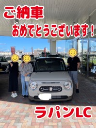 ご納車おめでとうございます！！